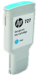 HP 727 Mavi ( Cyan ) F9J76A 300 Ml Muadil Kartuş