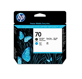 HP 70 C9404A Mat Siyah Mavi Orijinal Baskı Kafası