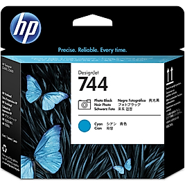 Hp 744-F9J86A Photo Black - Cyan Orijinal Baskı Kafası
