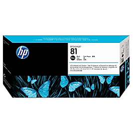 HP 81 C4950A Siyah Orijinal Baskı Kafası ve Kafa Temizleyici
