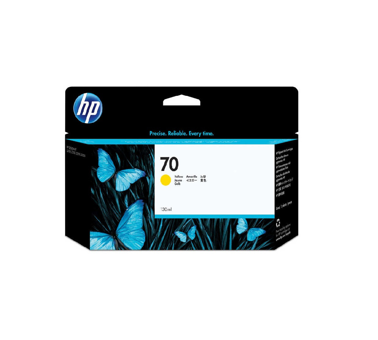HP 70 130-ml Yellow Ink Cartridge