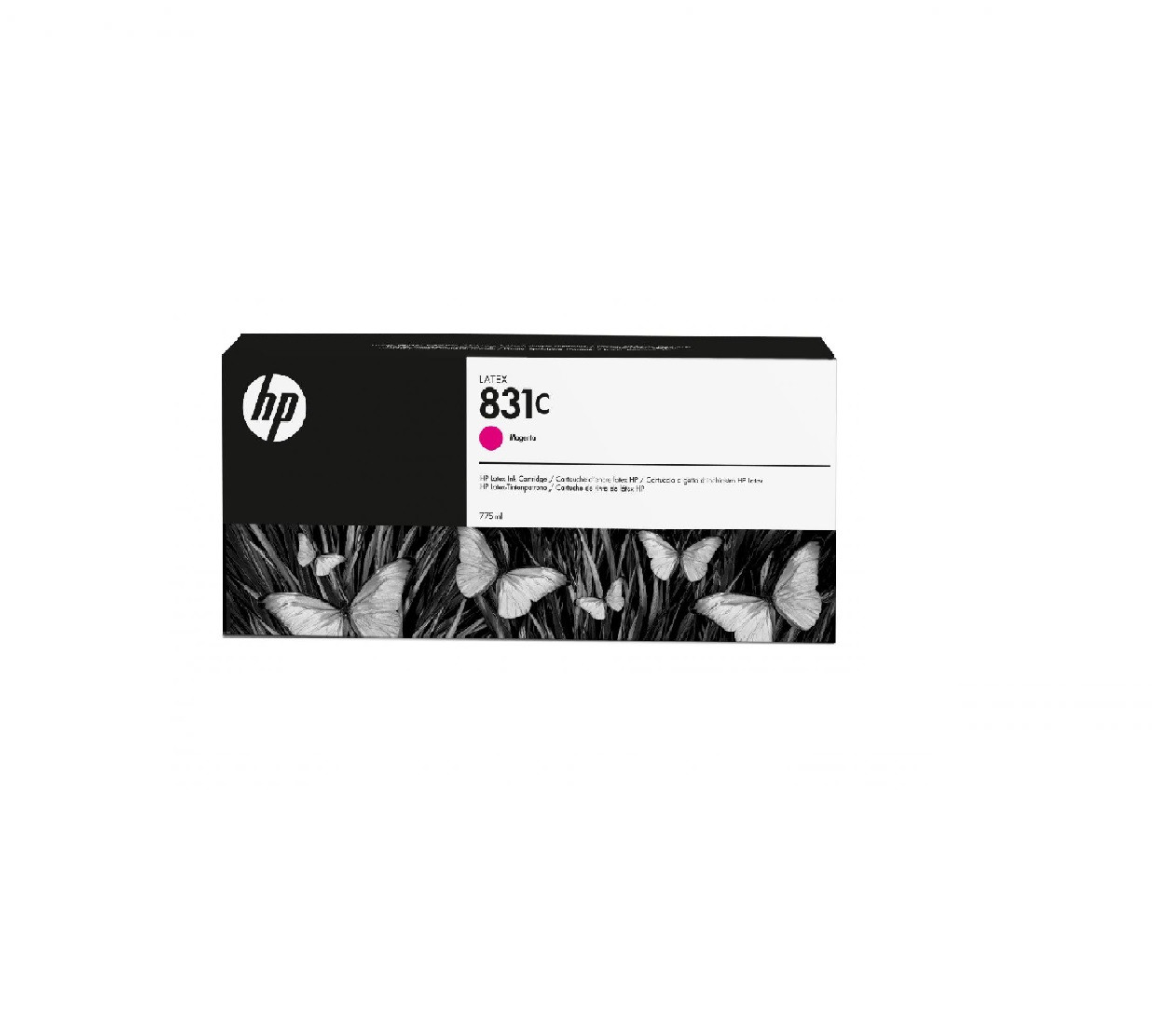 HP 831A 775-ml Magenta Latex Ink Cartridge