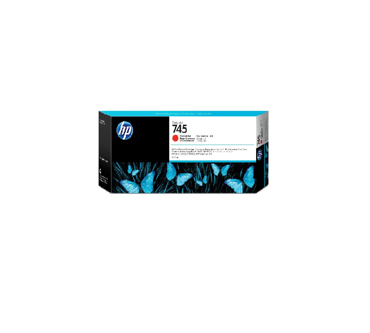 HP 745 300-ml Chromatic Red DesignJet Ink Cartridge