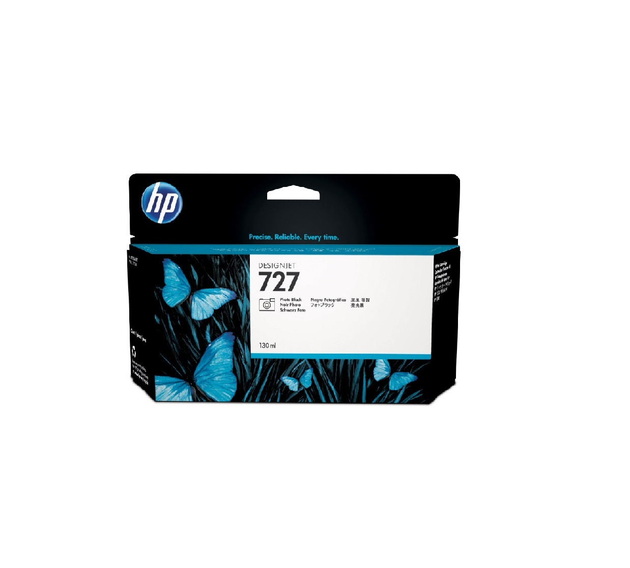 HP 727 130-ml Photo Black Foto Siyah DesignJet Ink Cartridge Plotter Mürekkep