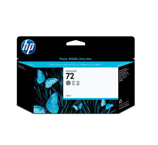 HP 72 130-ml Gray - Gri Designjet Ink Cartridge Plotter Mürekkep Kartuşu