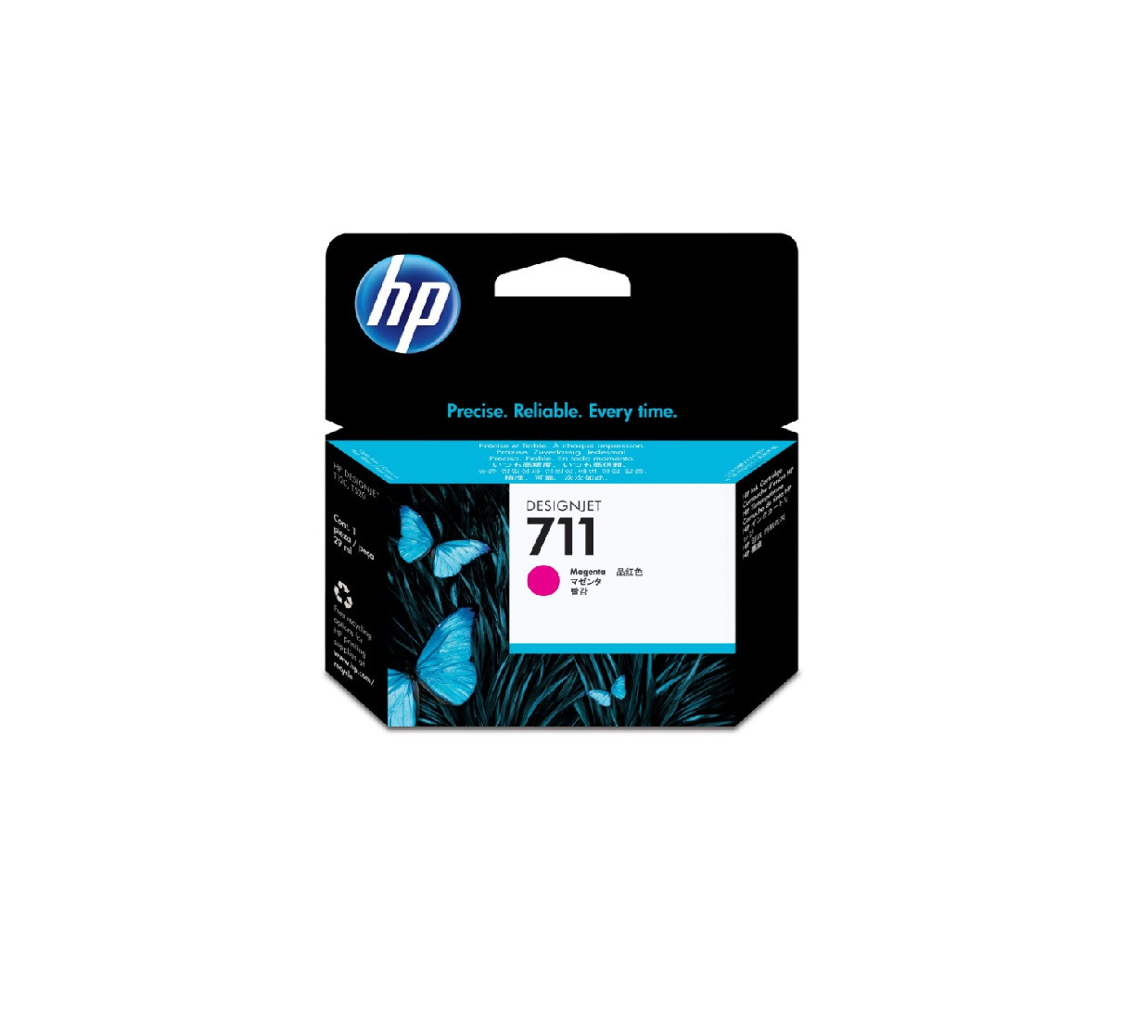 HP 711 29-ml Magenta - Kırmızı Ink Cartridge Plotter Mürekkep Kartuşu