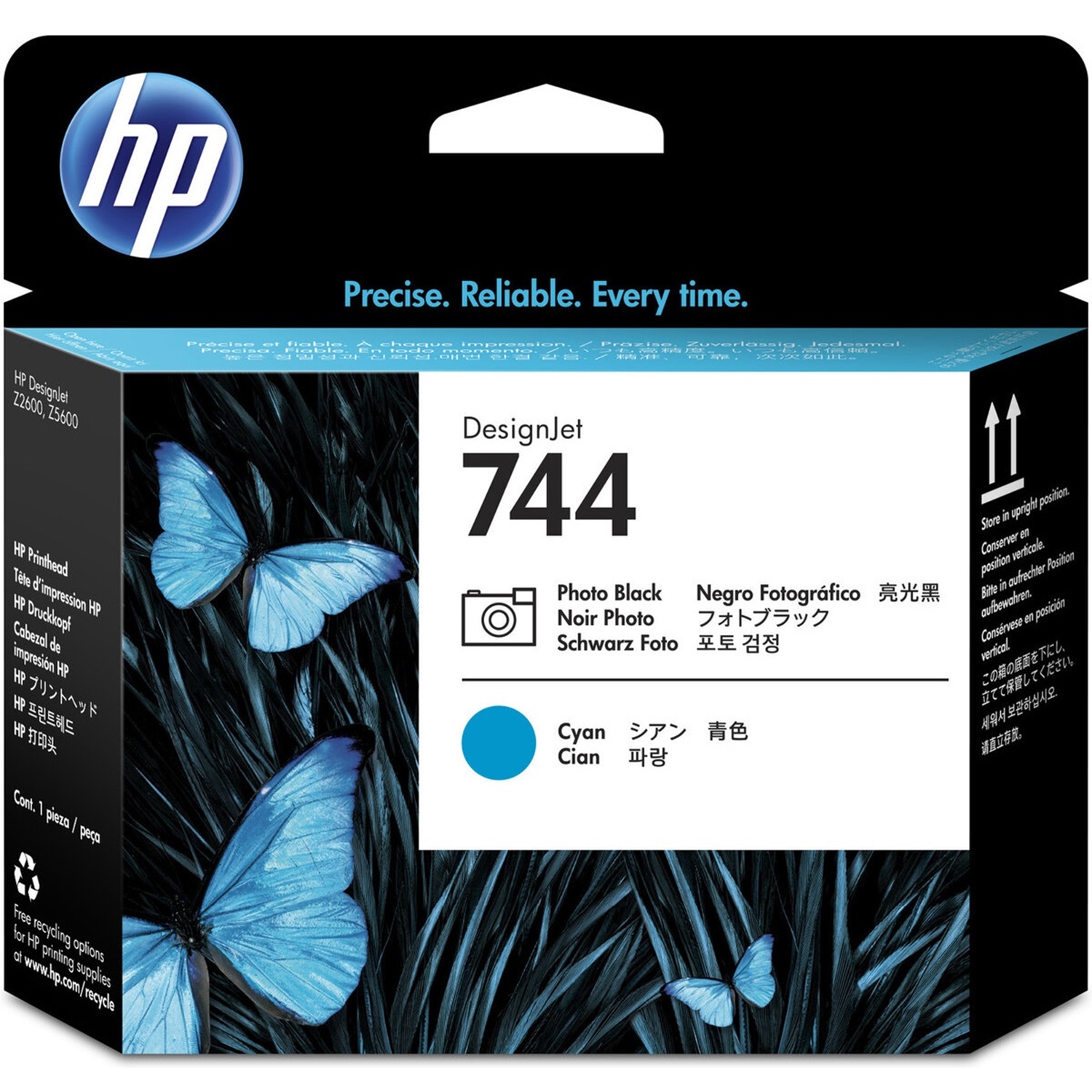 Hp 744-F9J86A Photo Black - Cyan Orijinal Baskı Kafası