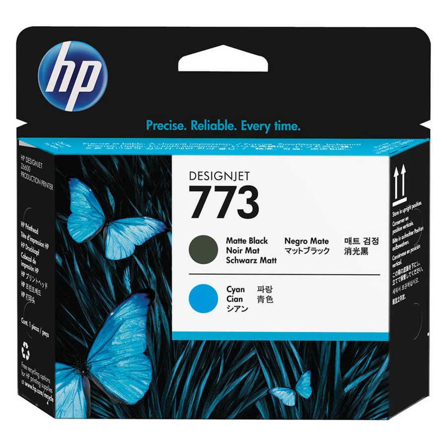HP 773c C1Q20A Mat Siyah Mavi Orijinal Baskı Kafası