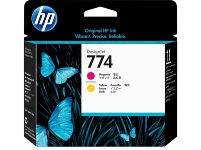 HP 774 DesignJet Kırmızı Sarı Baskı Kafası P2V99A